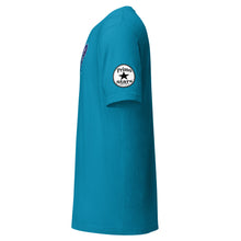 Load image into Gallery viewer, Skull navy heart drips chest Unisex t-shirt