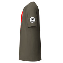 Load image into Gallery viewer, Skull Red Heart Drips Unisex t-shirt