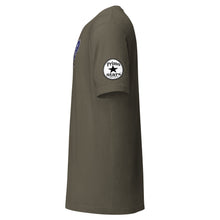 Load image into Gallery viewer, Skull navy heart drips chest Unisex t-shirt