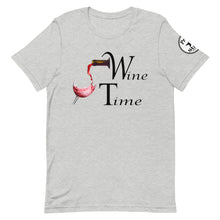Load image into Gallery viewer, Wine Time BL Short-Sleeve Unisex T-Shirt