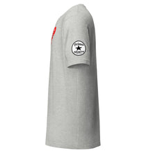 Load image into Gallery viewer, Skull Red Heart Drips chest Unisex t-shirt