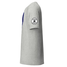 Load image into Gallery viewer, Skull Navy Heart Drips Unisex t-shirt