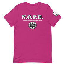 Load image into Gallery viewer, NOPE Registered Certified Unisex t-shirt