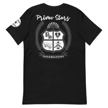 Load image into Gallery viewer, Primo Stars Clothing Company Front/ Crest Back WL Short-Sleeve Unisex T-Shirt