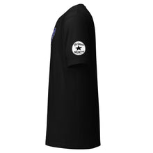 Load image into Gallery viewer, Skull navy heart drips chest Unisex t-shirt