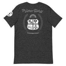 Load image into Gallery viewer, Primo Stars Clothing Company Front/ Crest Back BL Short-Sleeve Unisex T-Shirt