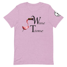 Load image into Gallery viewer, Wine Time BL Short-Sleeve Unisex T-Shirt