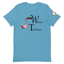 Load image into Gallery viewer, Wine Time BL Short-Sleeve Unisex T-Shirt