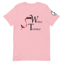 Load image into Gallery viewer, Wine Time BL Short-Sleeve Unisex T-Shirt