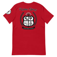 Load image into Gallery viewer, Primo Stars Clothing Company Front/ Crest Back BL Short-Sleeve Unisex T-Shirt