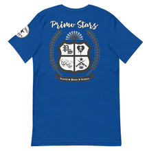 Load image into Gallery viewer, Primo Stars Clothing Company Front/ Crest Back WL Short-Sleeve Unisex T-Shirt