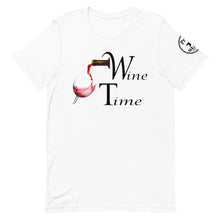 Load image into Gallery viewer, Wine Time BL Short-Sleeve Unisex T-Shirt