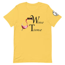 Load image into Gallery viewer, Wine Time BL Short-Sleeve Unisex T-Shirt