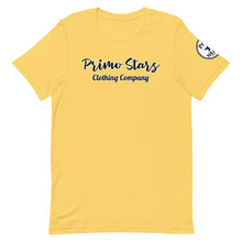 Load image into Gallery viewer, Primo Stars Clothing Company Front/ Crest Back BL Short-Sleeve Unisex T-Shirt