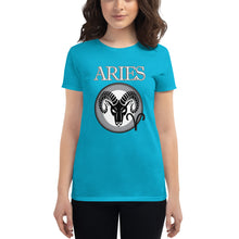 Load image into Gallery viewer, Aries Women's short sleeve t-shirt