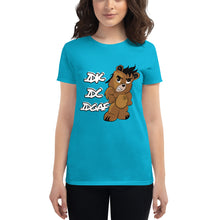 Load image into Gallery viewer, IDK IDC IDGAF Women's short sleeve t-shirt
