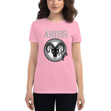 Load image into Gallery viewer, Aries Women's short sleeve t-shirt