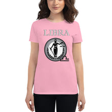 Load image into Gallery viewer, Libra Women's short sleeve t-shirt