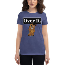 Load image into Gallery viewer, Over It. Logo bear Women's short sleeve t-shirt