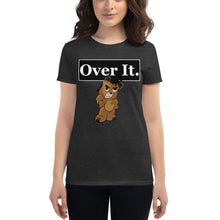 Load image into Gallery viewer, Over It. Logo bear Women's short sleeve t-shirt