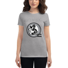 Load image into Gallery viewer, Aquarius Women's short sleeve t-shirt