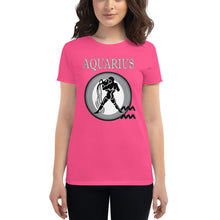 Load image into Gallery viewer, Aquarius M Women's short sleeve t-shirt