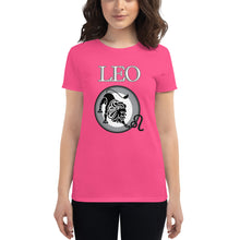 Load image into Gallery viewer, Leo Women's short sleeve t-shirt