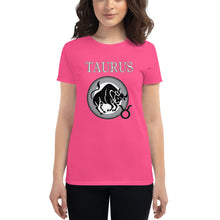 Load image into Gallery viewer, Taurus Women's short sleeve t-shirt