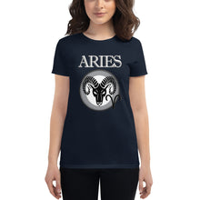 Load image into Gallery viewer, Aries Women's short sleeve t-shirt
