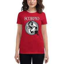 Load image into Gallery viewer, Scorpio Women's short sleeve t-shirt2