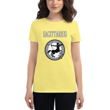 Load image into Gallery viewer, Sagittarius Women's short sleeve t-shirt