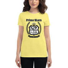 Load image into Gallery viewer, Primo Stars Crest Women's short sleeve t-shirt