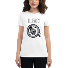 Load image into Gallery viewer, Leo Women's short sleeve t-shirt