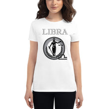 Load image into Gallery viewer, Libra Women's short sleeve t-shirt