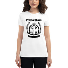 Load image into Gallery viewer, Primo Stars Crest Women's short sleeve t-shirt