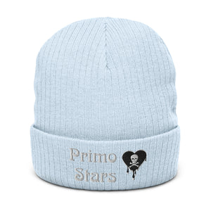 Primo Stars Skull Drips Ribbed knit beanie