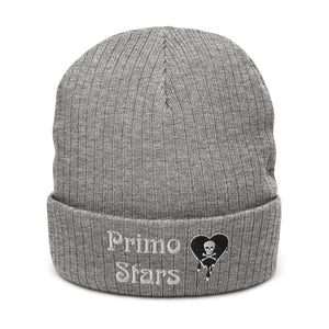 Primo Stars Skull Drips Ribbed knit beanie