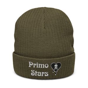 Primo Stars Skull Drips Ribbed knit beanie