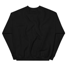 Load image into Gallery viewer, Black w/red Skull Heart Drips Unisex Sweatshirt
