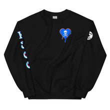 Load image into Gallery viewer, Skull Heart Drips RBR C Unisex Sweatshirt
