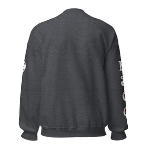 Camo Red SkullHeart Drips Unisex Sweatshirt