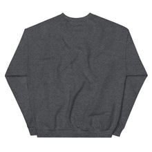 Load image into Gallery viewer, Black w/red Skull Heart Drips Unisex Sweatshirt
