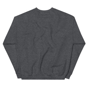 Love Skull Heart Drips B w/Red Unisex Sweatshirt