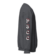 Load image into Gallery viewer, Black w/red Skullheart drips C Unisex Sweatshirt
