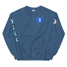 Load image into Gallery viewer, Skull Heart Drips RBR C Unisex Sweatshirt
