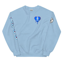Load image into Gallery viewer, Skull Heart Drips RBR C Unisex Sweatshirt
