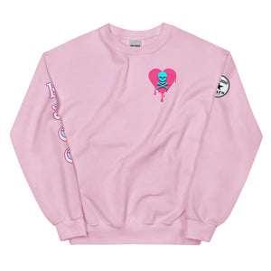Skull heart drips PB Unisex Sweatshirt