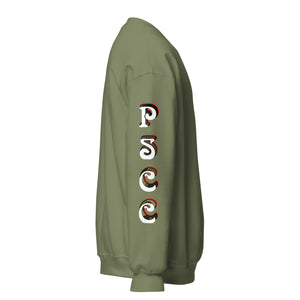 Camo Red SkullHeart Drips C Unisex Sweatshirt