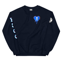 Load image into Gallery viewer, Skull Heart Drips RBR C Unisex Sweatshirt
