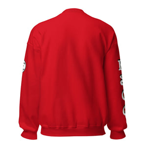 Camo Red SkullHeart Drips Unisex Sweatshirt